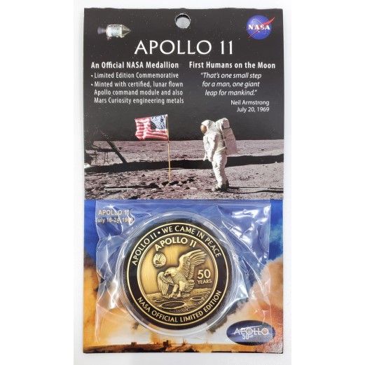 Medallion Apollo XI 50th Anniversary 